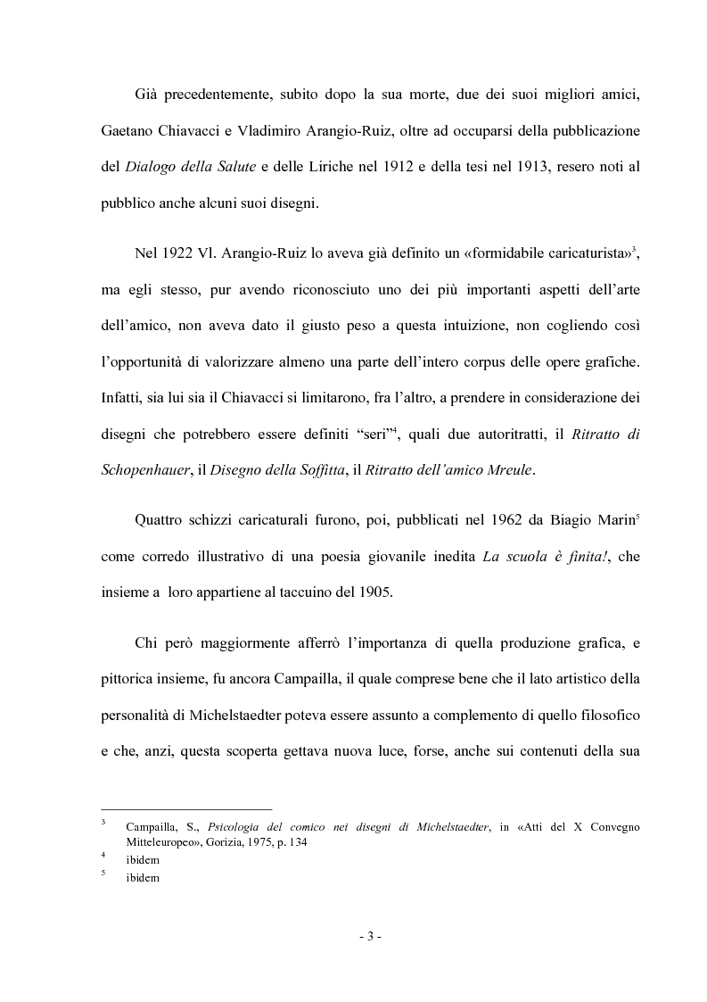 Anteprima della tesi: Opera grafica e pittorica di Carlo Michelstaedter, Pagina 9