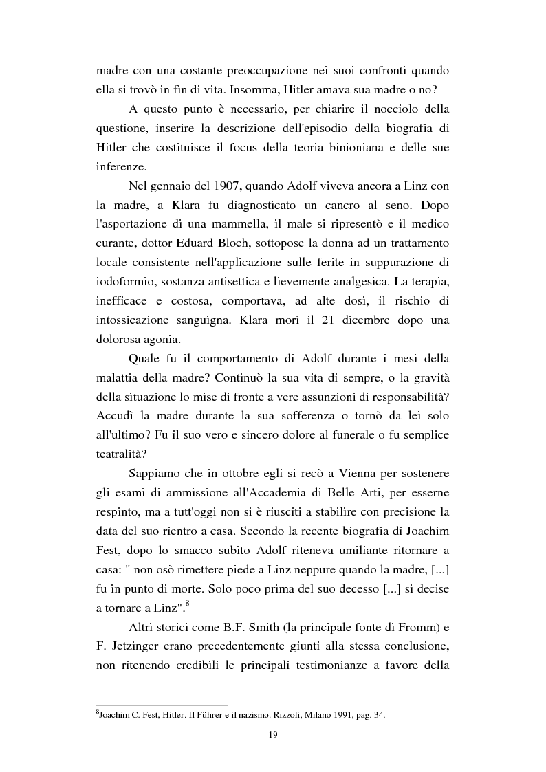 Anteprima della tesi: La fascinazione. Un'analisi psicostorica., Pagina 10