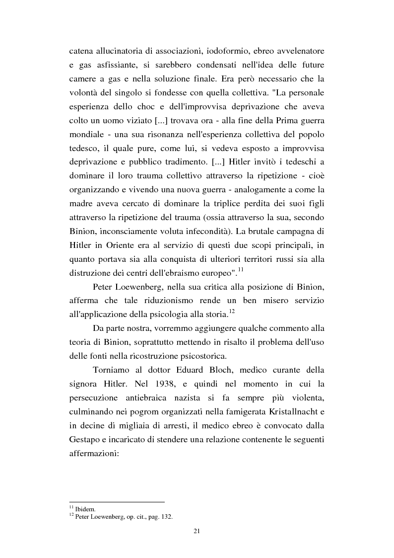 Anteprima della tesi: La fascinazione. Un'analisi psicostorica., Pagina 12