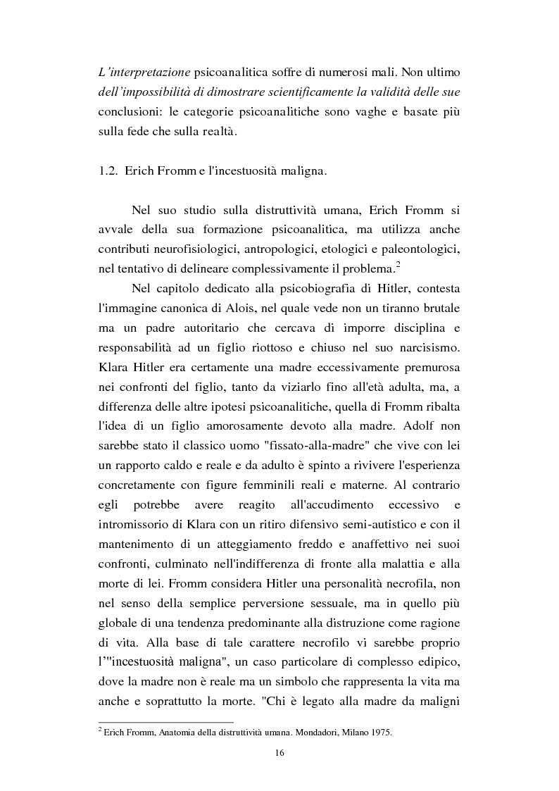 Anteprima della tesi: La fascinazione. Un'analisi psicostorica., Pagina 7