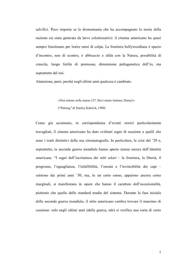 Anteprima della tesi: Il cinema americano fra l'11 settembre e l'elezione di Obama. Temi e caratteristiche di una parabola allegorica., Pagina 4
