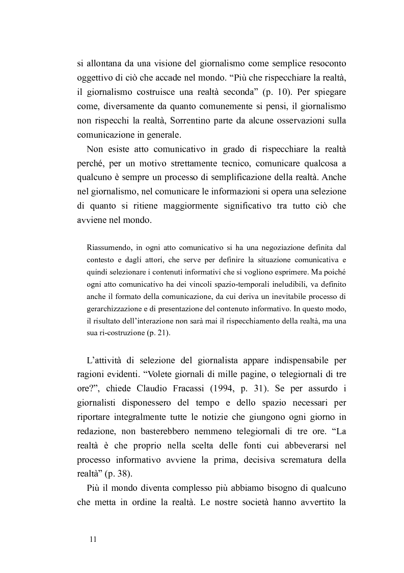 Anteprima della tesi: La spettacolarizzazione dell'informazione: il caso di Studio Aperto, Pagina 6