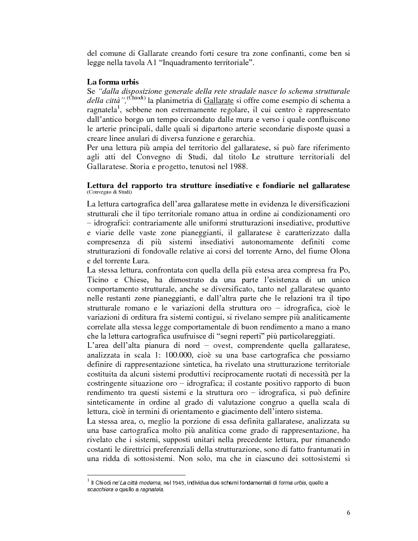 Anteprima della tesi: La pista ciclabile come strumento di riqualificazione: il lungarno a Gallarate, Pagina 5
