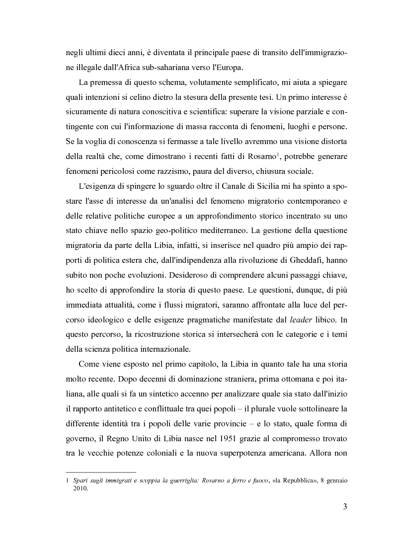 Anteprima della tesi: L'anomalia libica nel sistema politico internazionale, Pagina 2