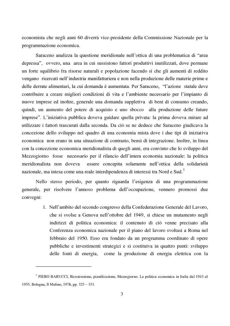 Anteprima della tesi: ''La Voce Repubblicana'' e la programmazione economica nei primi anni sessanta, Pagina 3
