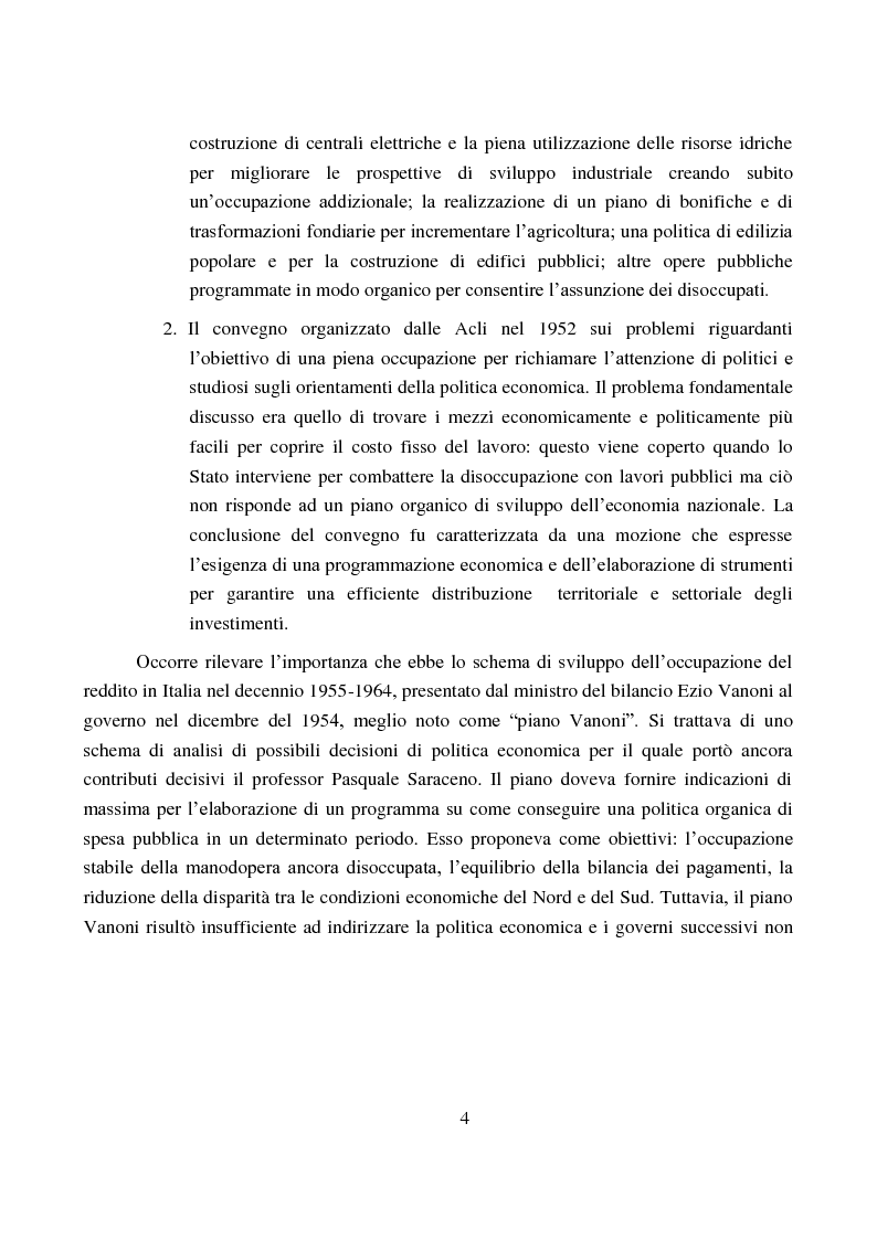 Anteprima della tesi: ''La Voce Repubblicana'' e la programmazione economica nei primi anni sessanta, Pagina 4