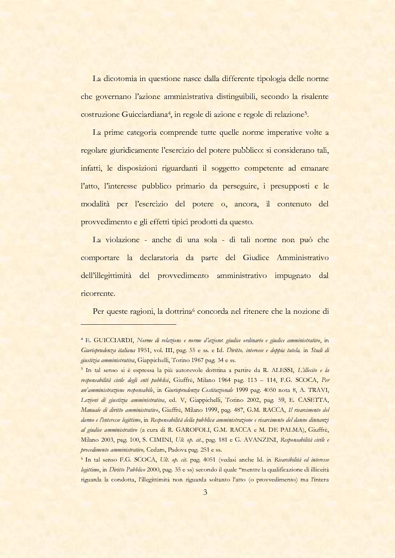 Anteprima della tesi: Legittimità del provvedimento e responsabilità dell'Amministrazione Pubblica, Pagina 2
