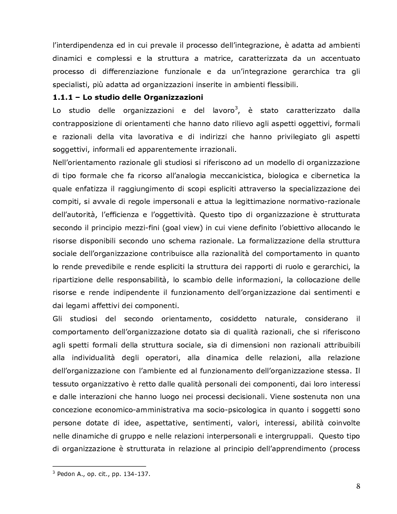 Anteprima della tesi: Progettare i luoghi di lavoro intorno all'uomo. Prospetto organizzativo di un dipartimento di area critica in costruzione., Pagina 2