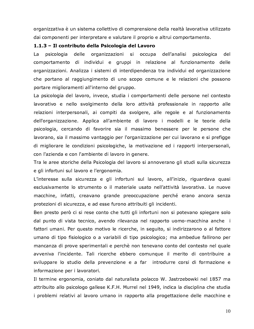 Anteprima della tesi: Progettare i luoghi di lavoro intorno all'uomo. Prospetto organizzativo di un dipartimento di area critica in costruzione., Pagina 4