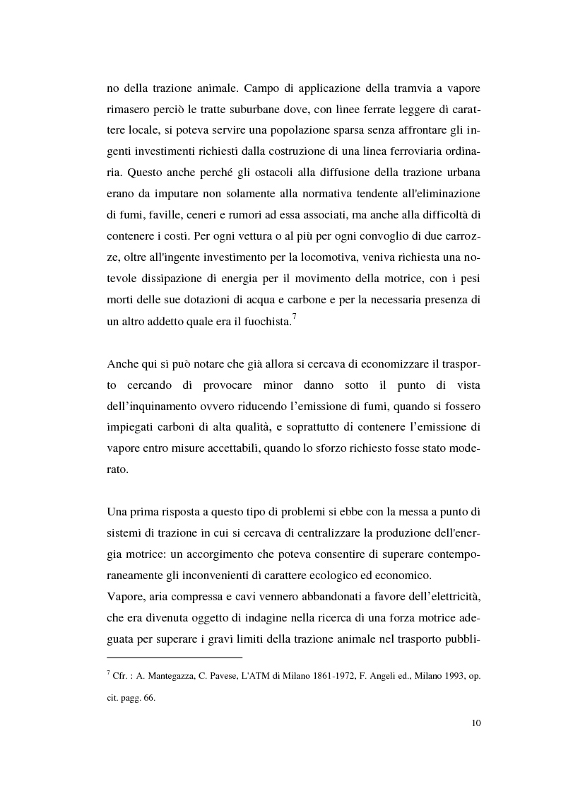 Anteprima della tesi: Le imprese di pubblici trasporti locali - Problematiche di finanziamento dello sviluppo, Pagina 7