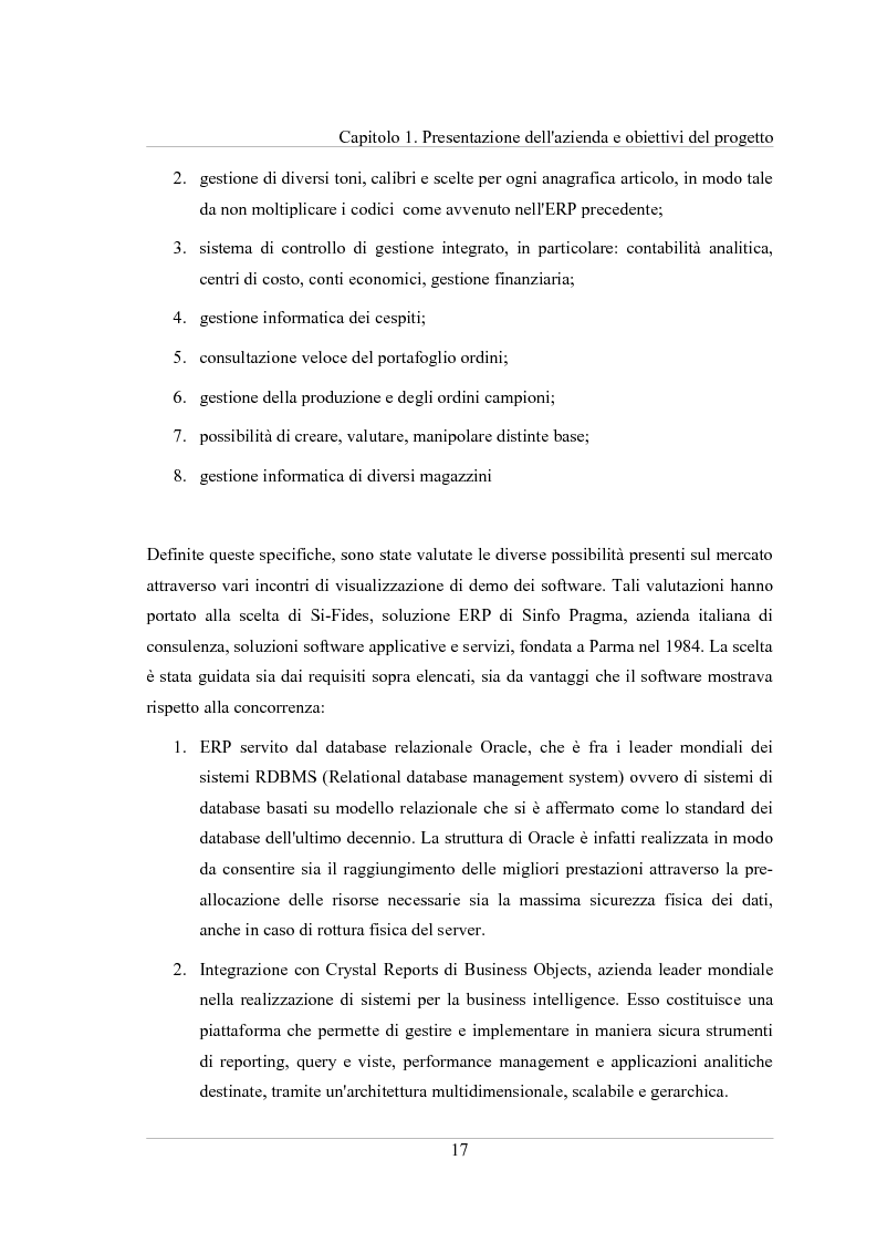 Anteprima della tesi: Gestione dei dati in un'azienda commerciale ceramica: business intelligence e web marketing, Pagina 12