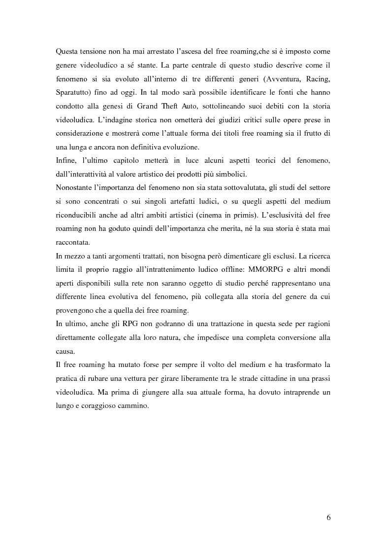 Anteprima della tesi: Libertà virtuali. L'ascesa del free roaming, Pagina 2