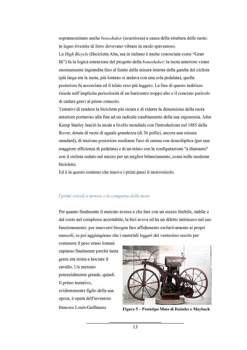 Anteprima della tesi: SideBike, componente accessorio motociclistico: nuovo sidecar monoposto ad inclinazione variabile in parallelo con la moto, Pagina 6