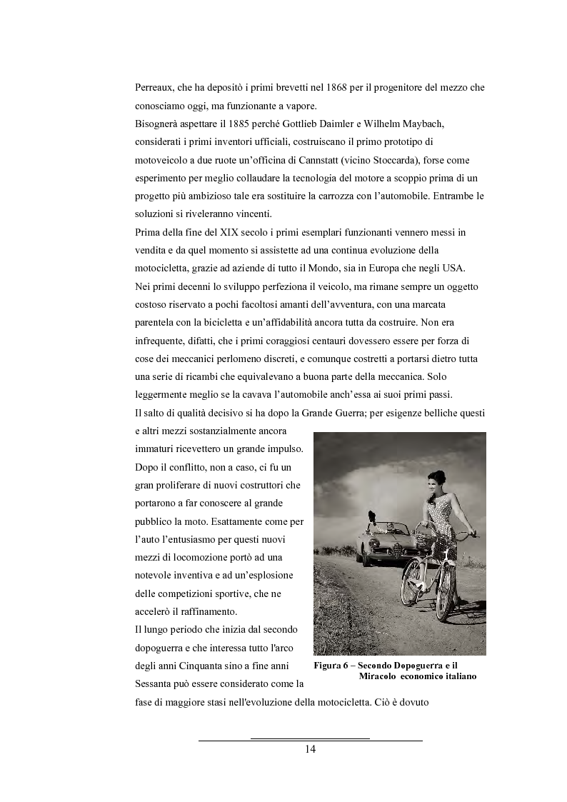 Anteprima della tesi: SideBike, componente accessorio motociclistico: nuovo sidecar monoposto ad inclinazione variabile in parallelo con la moto, Pagina 7