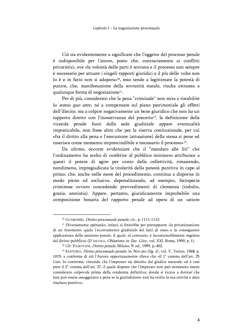 Anteprima della tesi: Il consenso dell'imputato nel giudizio abbreviato, Pagina 3