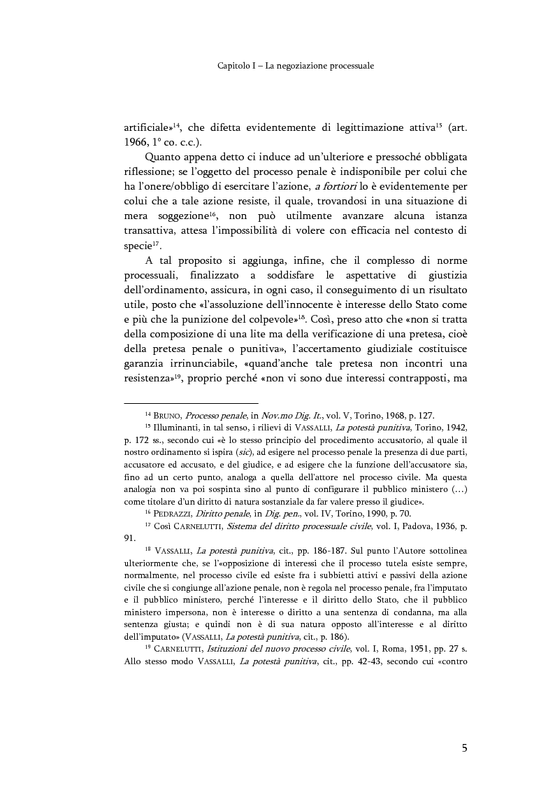Anteprima della tesi: Il consenso dell'imputato nel giudizio abbreviato, Pagina 4