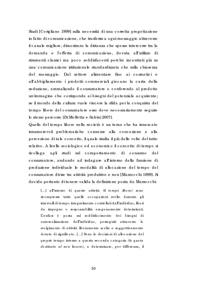 Anteprima della tesi: La comunicazione esterna ed interna di un evento culturale: il caso LuccaDigitalPhotoFest, Pagina 6
