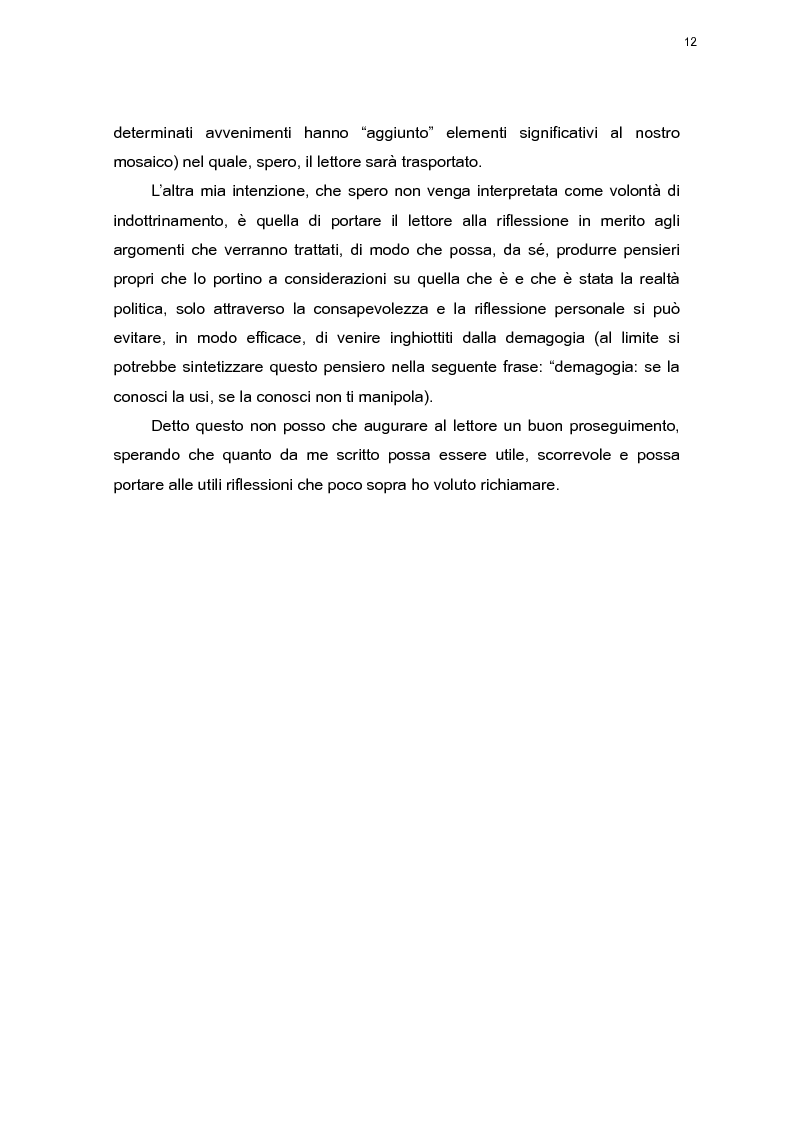 Anteprima della tesi: Demagocrazia: il potere della comunicazione politica, Pagina 8