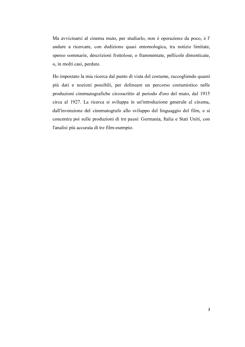 Anteprima della tesi: Il costume parla. Espressività del costume nel cinema muto, Pagina 2