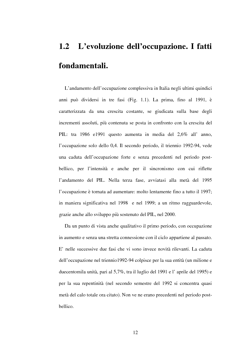 Anteprima della tesi: La determinazione dei salari in Italia e in Spagna, Pagina 5