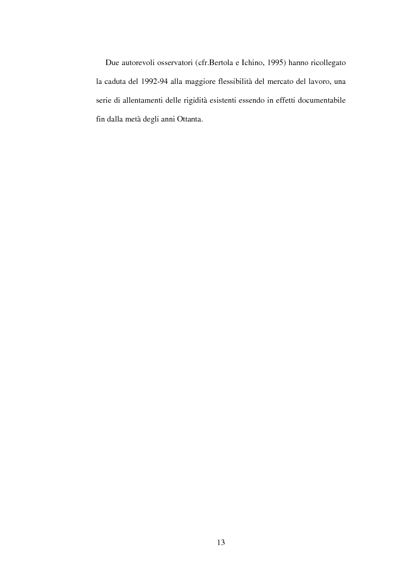 Anteprima della tesi: La determinazione dei salari in Italia e in Spagna, Pagina 6