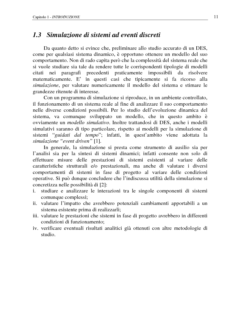 Anteprima della tesi: Realizzazione di un simulatore di magazzini automatici basato su reti di Petri colorate, Pagina 5
