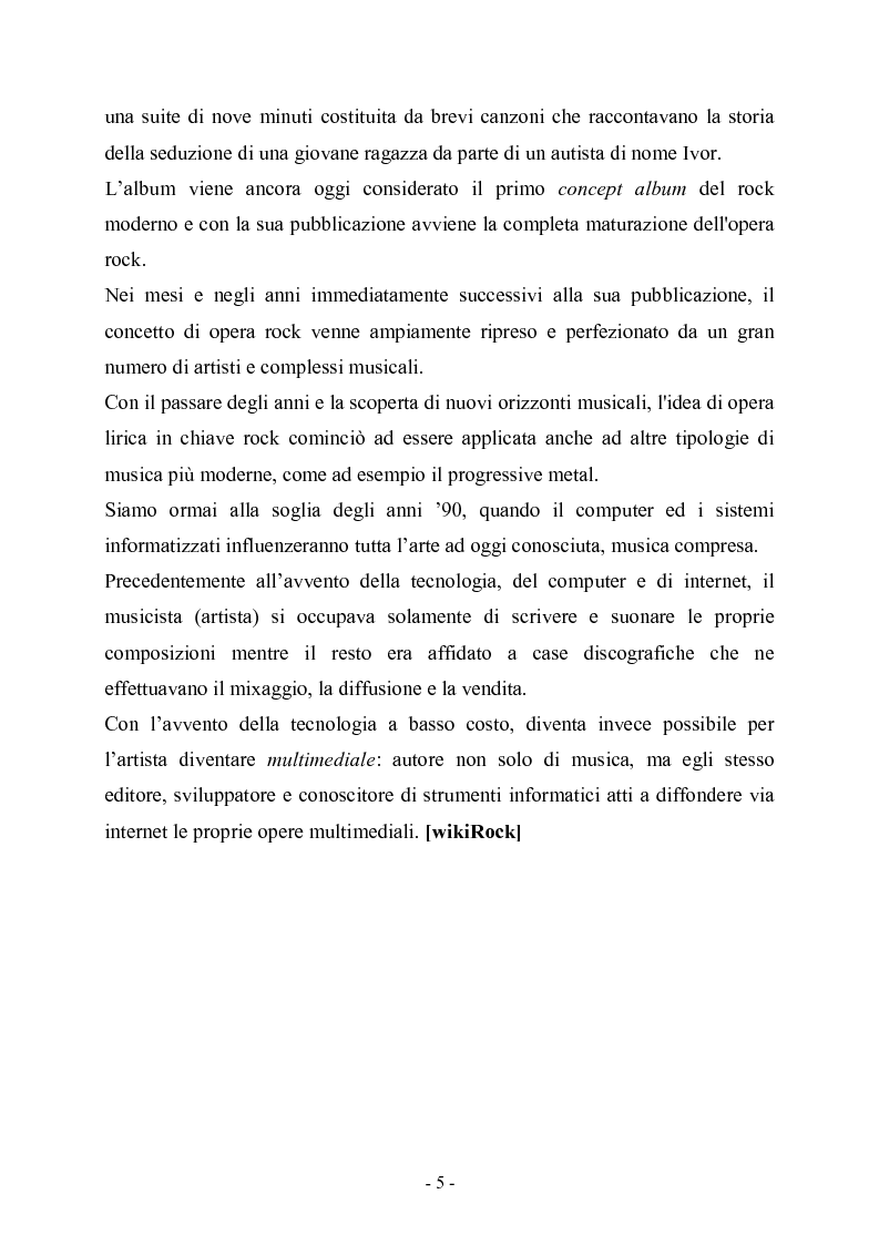 Anteprima della tesi: Il nuovo artista multimediale: sperimentazione, Pagina 5