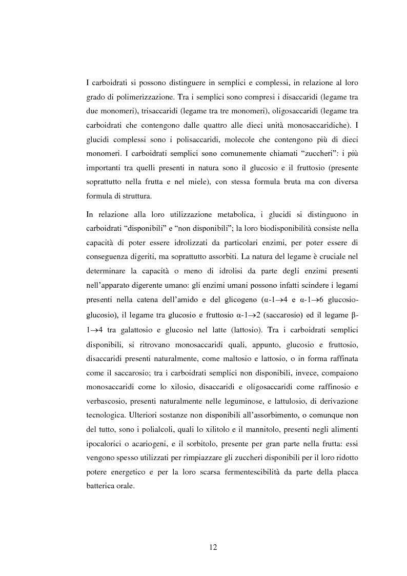 Estratto dalla tesi: La ''pasta'': certezza nutrizionale della cultura italiana