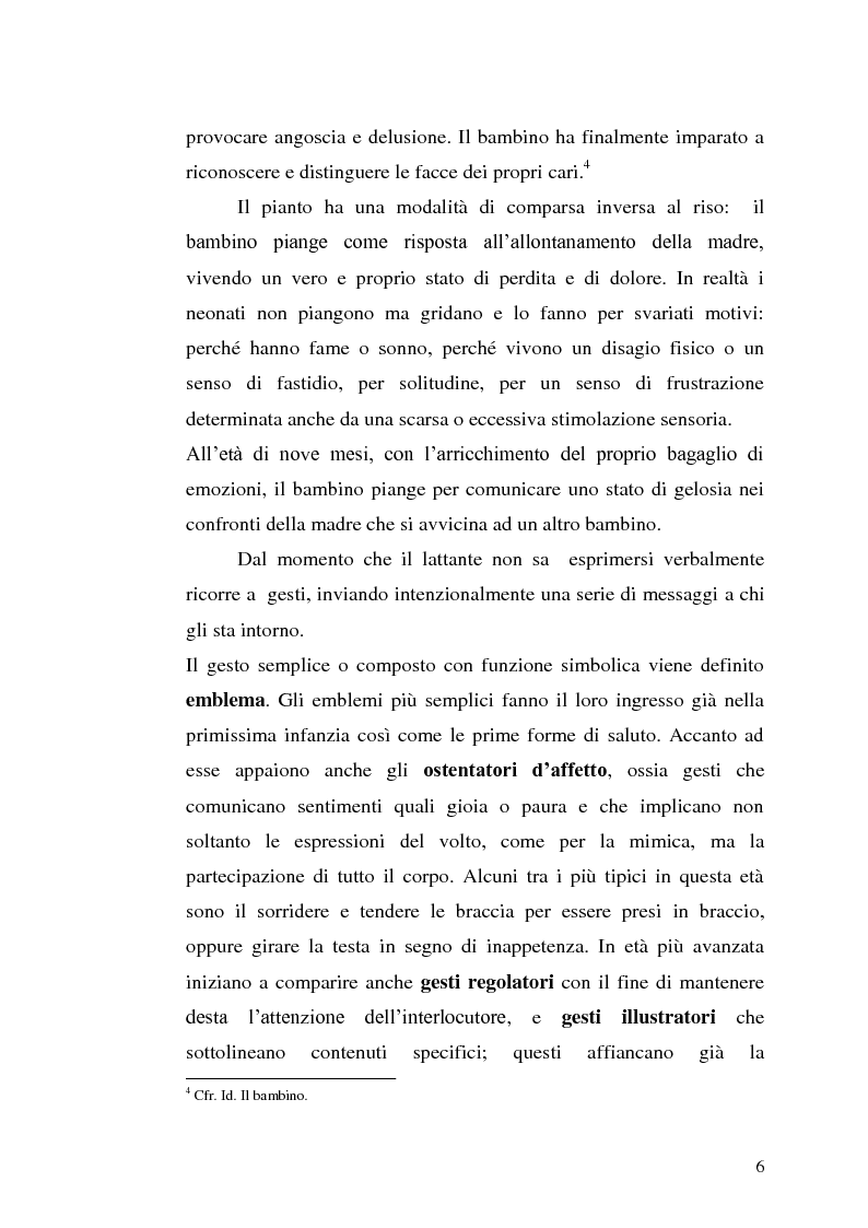 Anteprima della tesi: ''Essi non ascoltano. Hanno le orecchie e sono sordi... Sentono e non ascoltano...''. Lo sviluppo delle capacità d'ascolto nella scuola dell'infanzia, Pagina 7