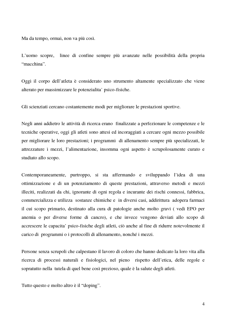 Anteprima della tesi: Doping negli sport di resistenza, Pagina 2