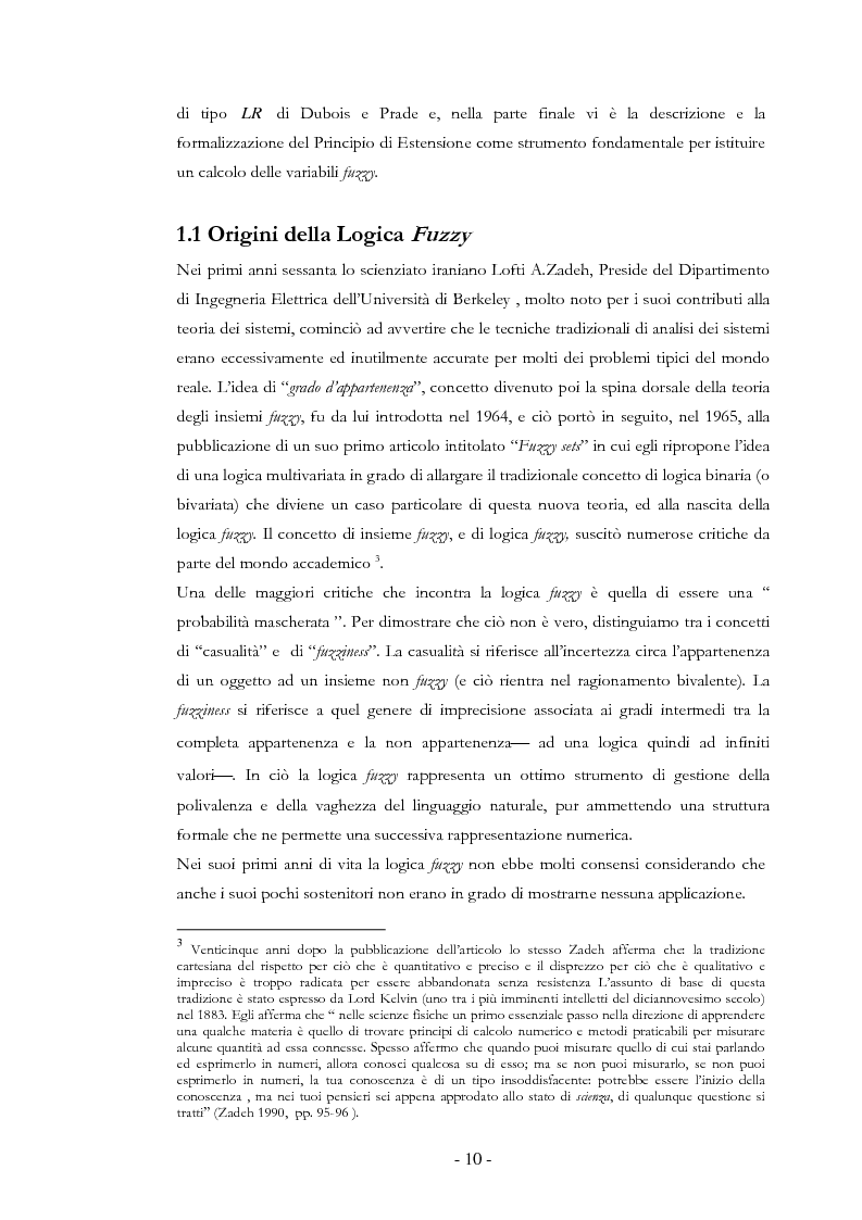 Anteprima della tesi: Criteri di cluster validity nella classificazione fuzzy di array di dati a due e tre vie, Pagina 2