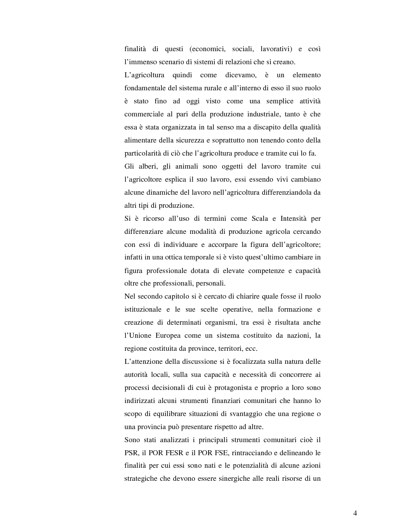 Anteprima della tesi: Agri-Cal-Turismo, Pagina 2