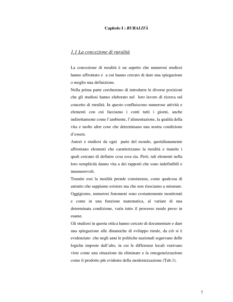 Anteprima della tesi: Agri-Cal-Turismo, Pagina 5