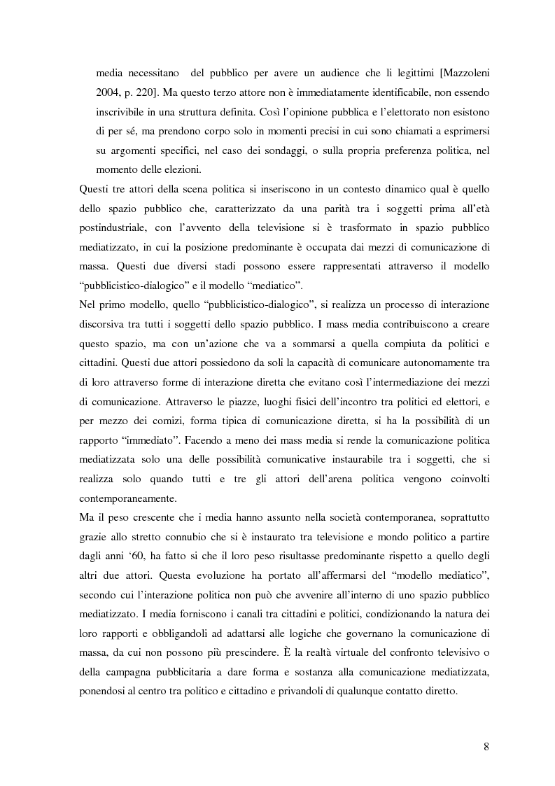 Anteprima della tesi: La comunicazione politica negli USA, il ruolo degli Spin Doctors, Pagina 7