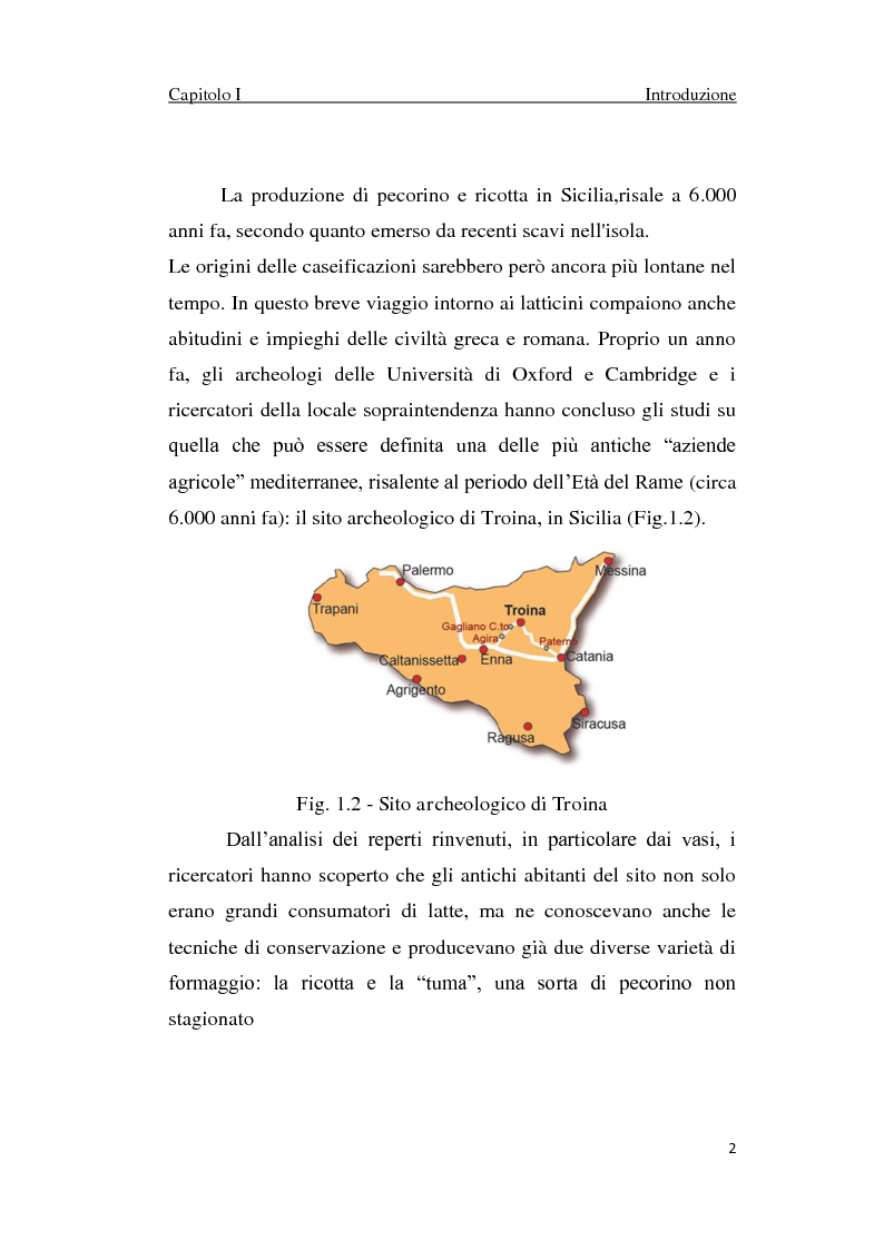 Anteprima della tesi: Proteolisi nel latte e nei suoi derivati, Pagina 2