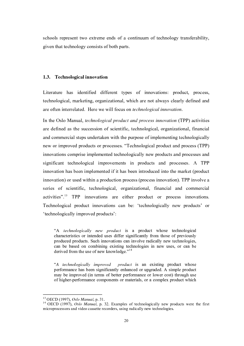 Anteprima della tesi: A Comparison of Technology Transfer Processes and Policies at an International Level. Evidence from the Aerospace Industry, Pagina 11