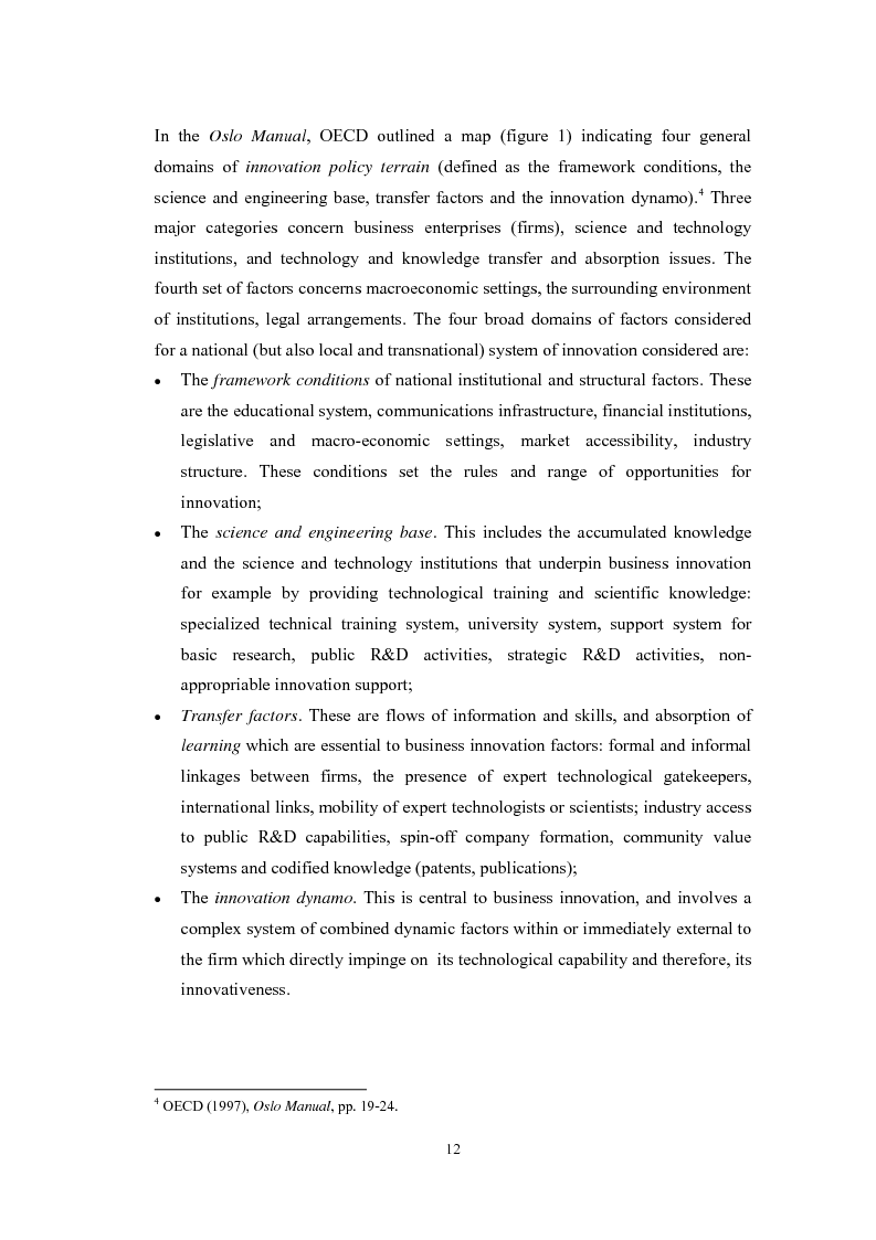 Anteprima della tesi: A Comparison of Technology Transfer Processes and Policies at an International Level. Evidence from the Aerospace Industry, Pagina 3