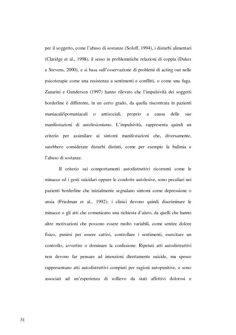 Estratto dalla tesi: Disturbo borderline di personalità tra abuso e suicidio