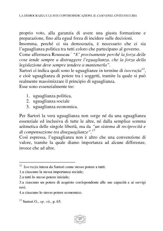 Anteprima della tesi: La democrazia e le sue controindicazioni: il caso Enel-Civitavecchia, Pagina 8