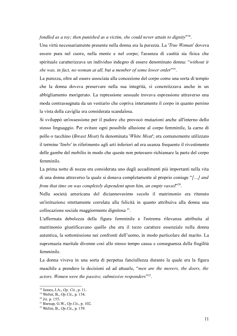 Anteprima della tesi: From the Cult of Domesticity to the New Womanhood: i mutamenti di un secolo negli scritti femminili ottocenteschi, Pagina 8