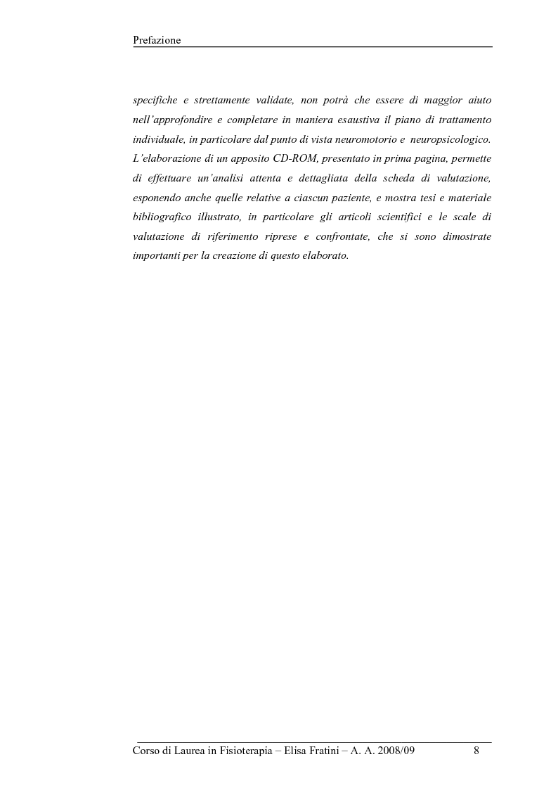 Anteprima della tesi: Sindrome frontale: valutazione multidimensionale ed individuazione degli obiettivi riabilitativi, Pagina 3