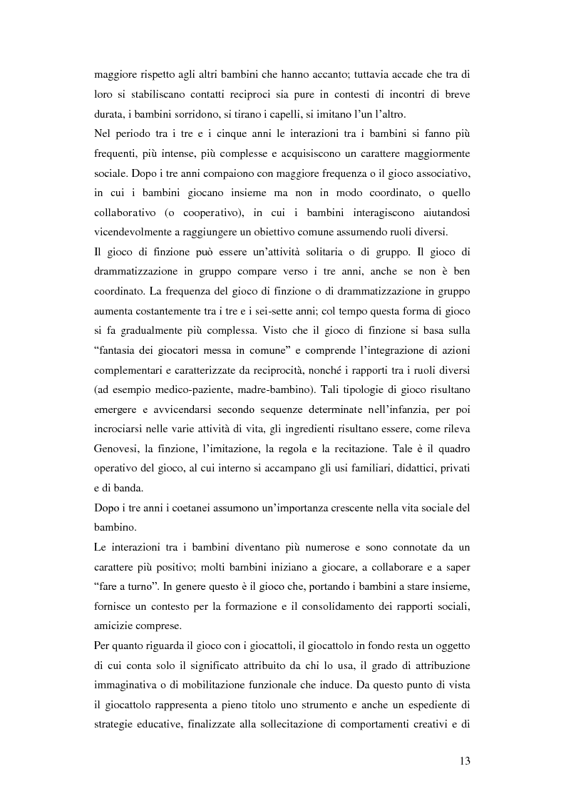 Anteprima della tesi: Forme e metodi del gioco didattico nella scuola primaria, Pagina 9
