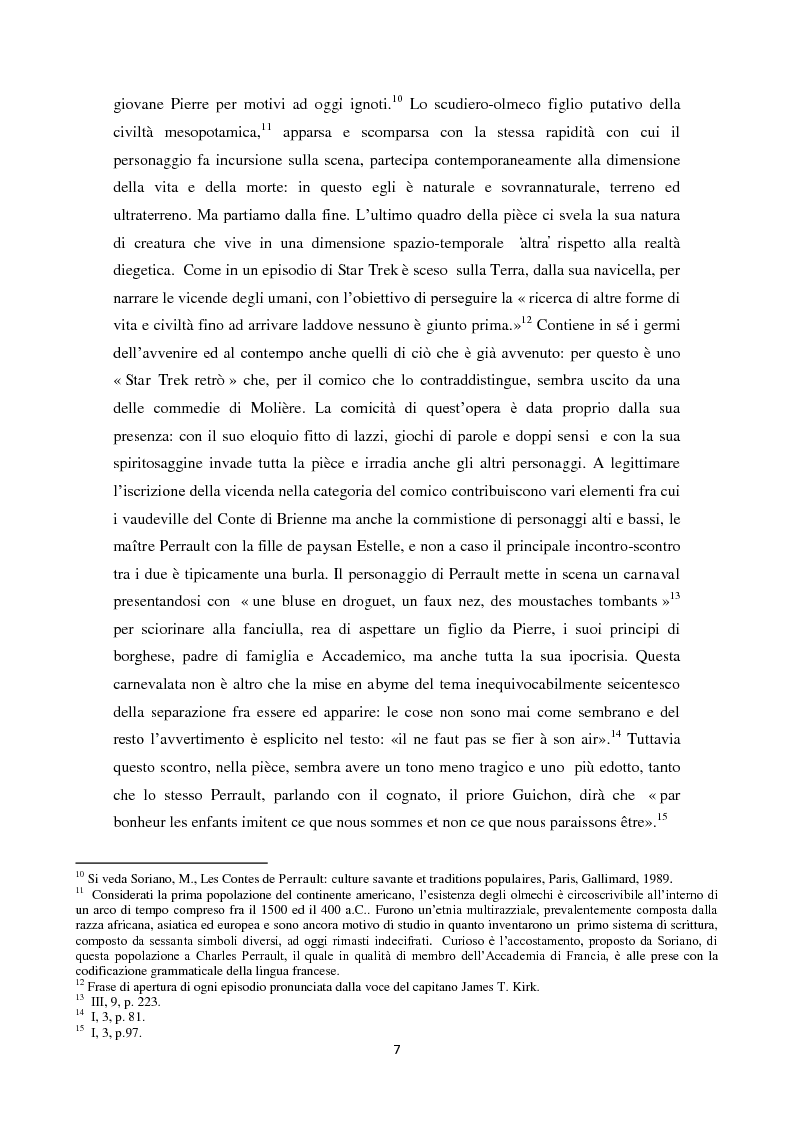 Anteprima della tesi: Per una traduzione de L'Olmèque ou les fautes d'orthographe, pièce in III atti e 12 quadri di Marc Soriano, Pagina 6