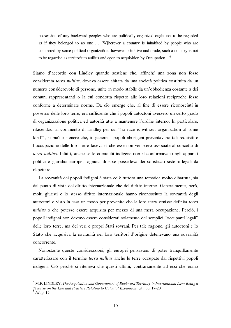 Anteprima della tesi: Il concetto di aboriginal title negli ordinamenti di derivazione anglosassone. Principi costituzionali ed evoluzione giurisprudenziale in Nuova Zelanda e Canada, Pagina 9