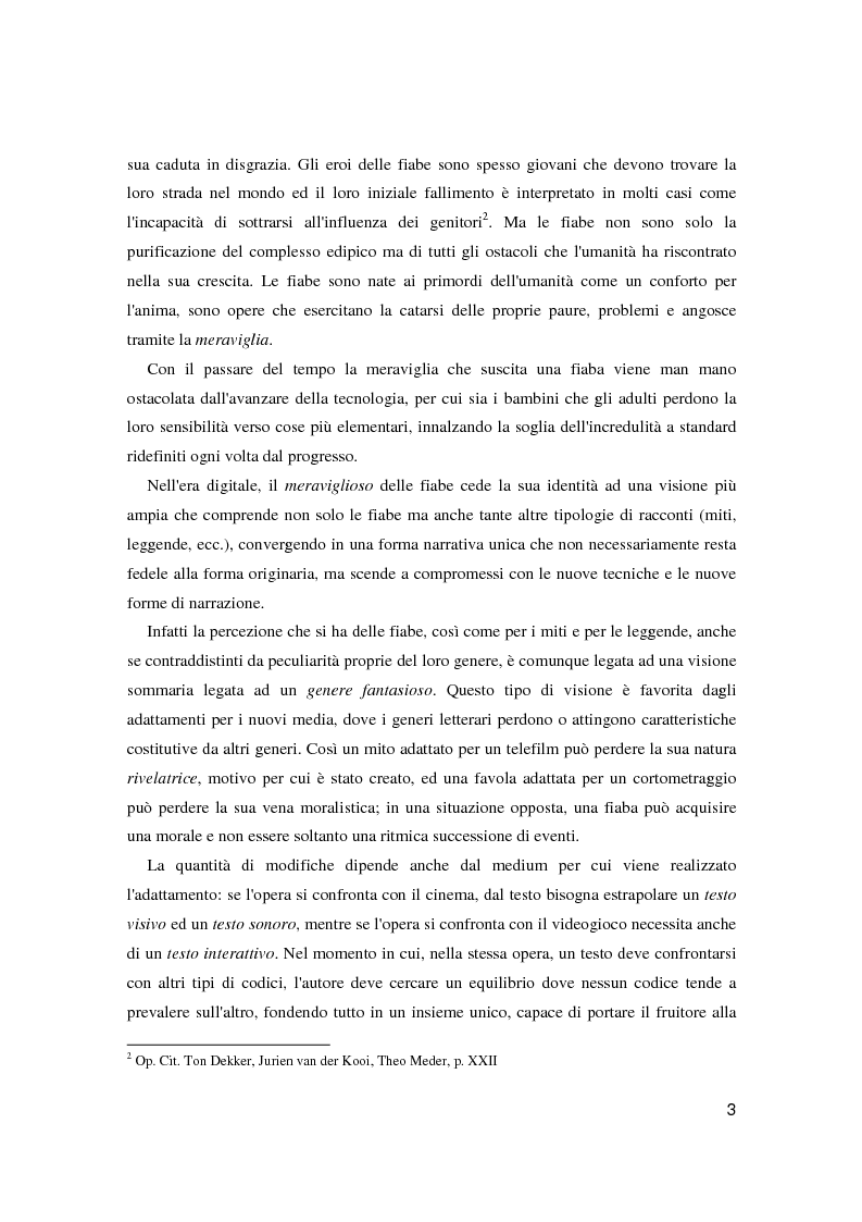 Anteprima della tesi: La fiaba nei mondi digitali di Jordan Mechner e Fumito Ueda, Pagina 2