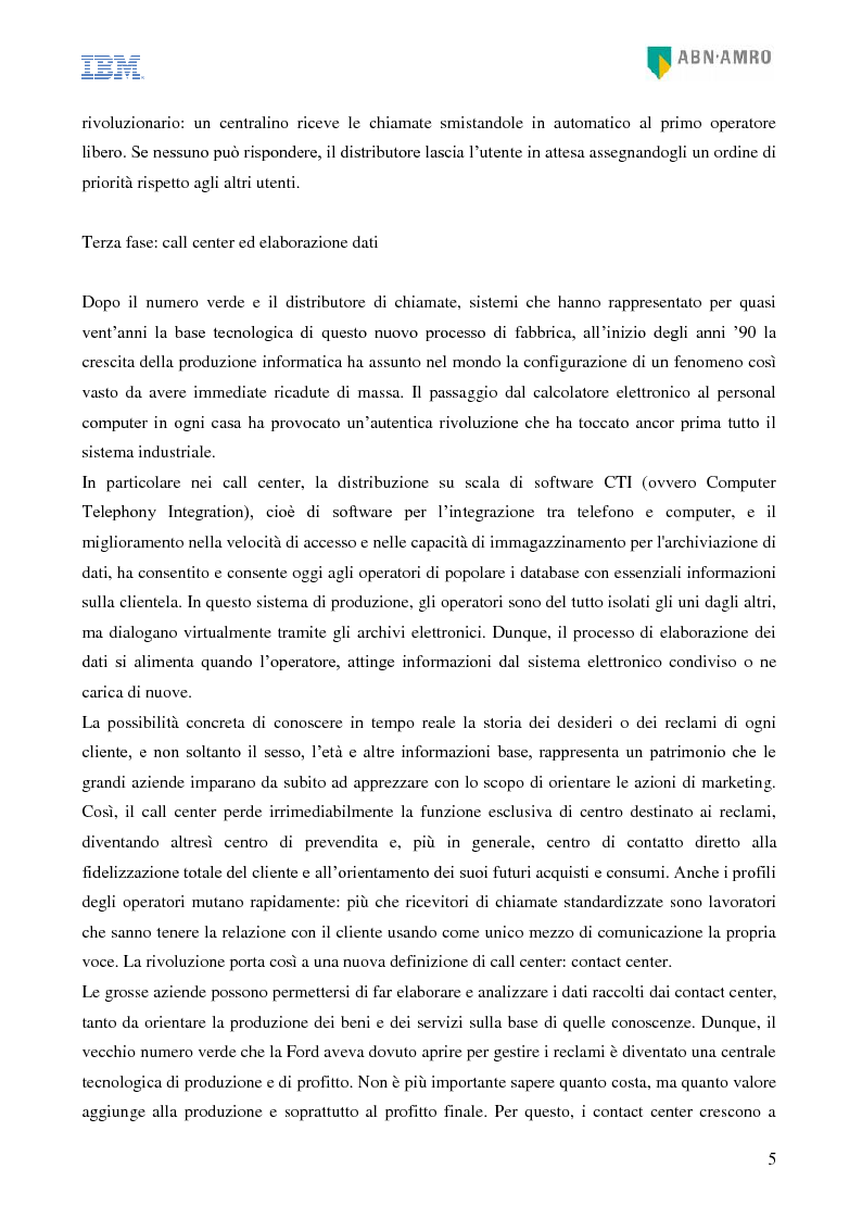 Anteprima della tesi: GIO Database: supporto tecnico nll'Integrated Delivery Centre, IBM Sudafrica. Progetto Global Integrated Office: Web Intranet Application per la gestione degli strumenti e delle risorse utilizzati da parte degli agenti del Help Desk, Pagina 2