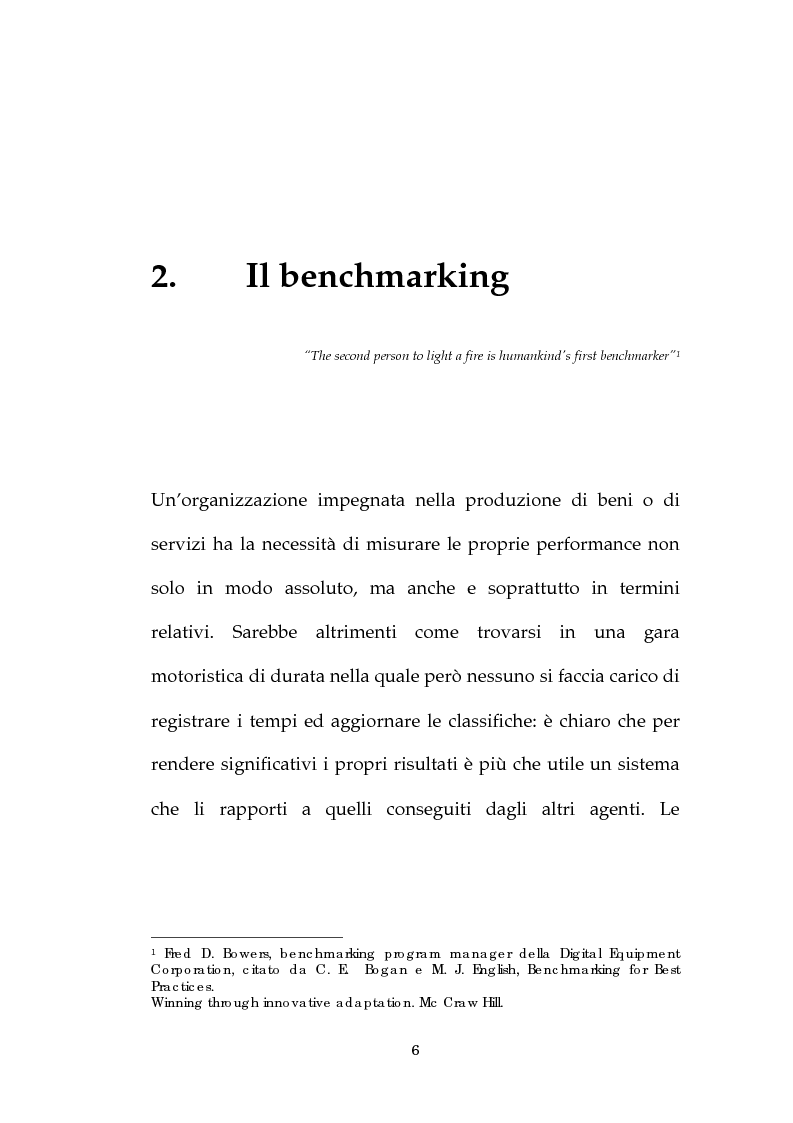 Anteprima della tesi: Il benchmarking degli Air National Service Provider in Europa, Pagina 6