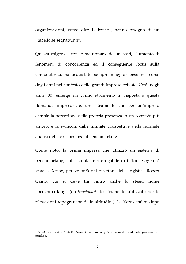 Anteprima della tesi: Il benchmarking degli Air National Service Provider in Europa, Pagina 7