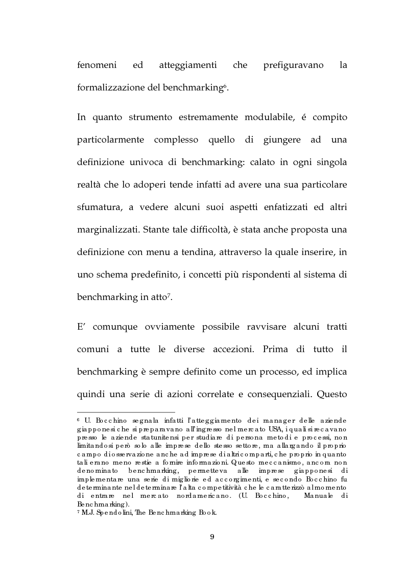 Anteprima della tesi: Il benchmarking degli Air National Service Provider in Europa, Pagina 9