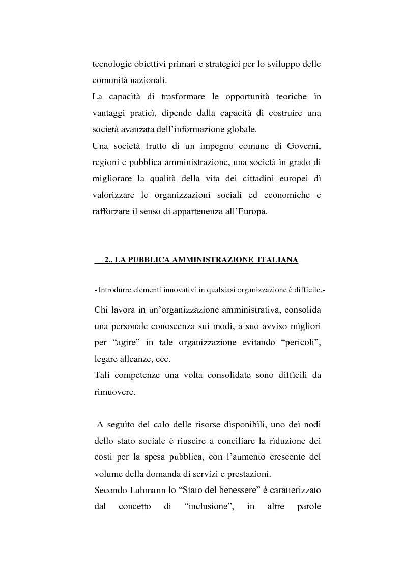 Anteprima della tesi: Comunicazione Pubblica: esperienze di organizzazione e formazione, Pagina 15